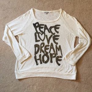 Charlotte Russe graphic sweater